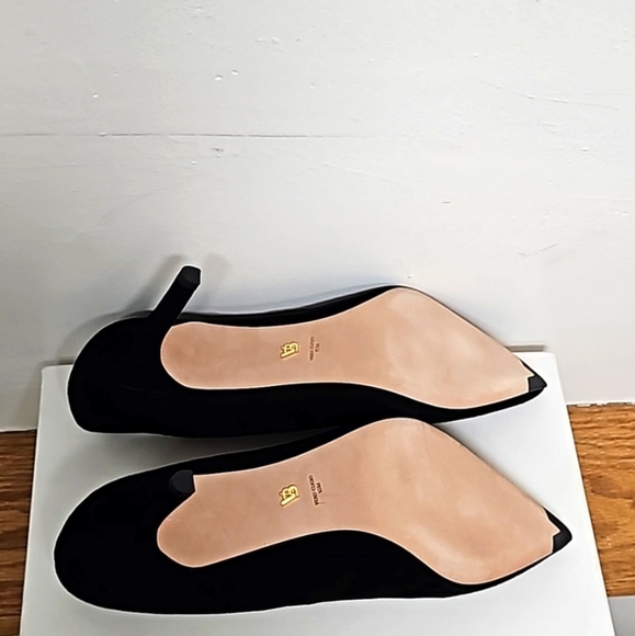 VERONICA BEARD LISA PUMP 70 BLACK SUEDE. - Picture 5 of 10